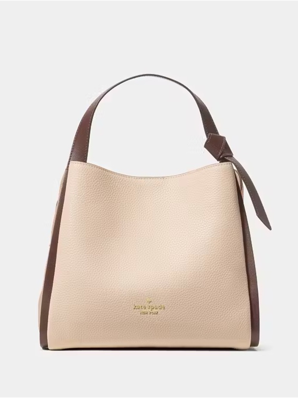 ♠️Kate Spade Knott Colorblock Convertible Crossbody Tote Bag, Milk Glass NEW NWT